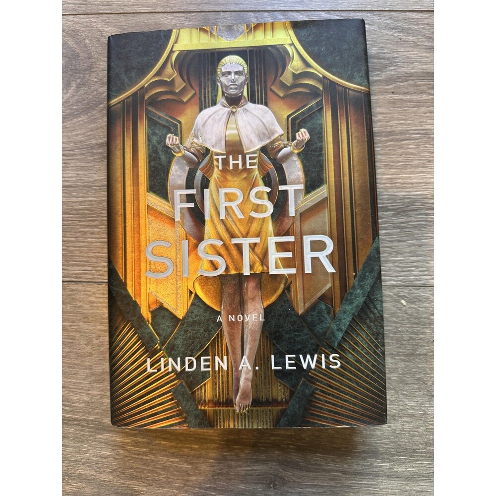 The First Sister Linden A. Lewis Skybound Books Black HC DJ 2020 Sci-Fi Novel